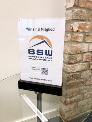 BSW-LED-Schild