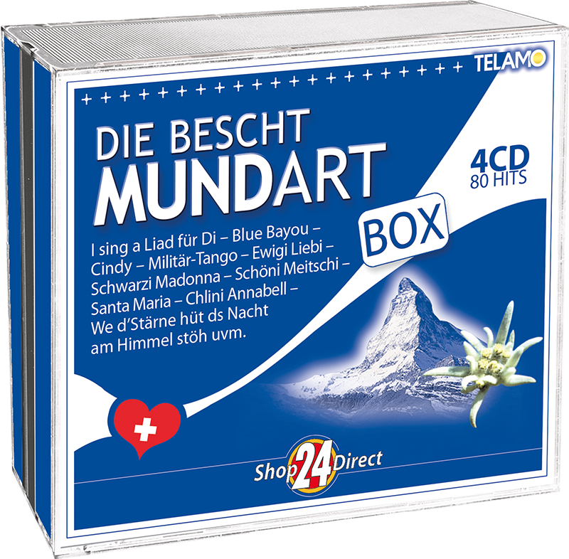 Die Bescht Mundart Box (4 CDs)