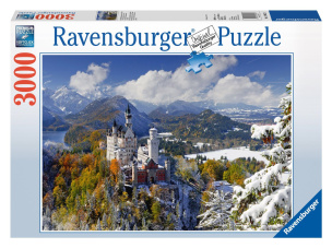 Schloß Neuschwanstein im Winter (Puzzle)