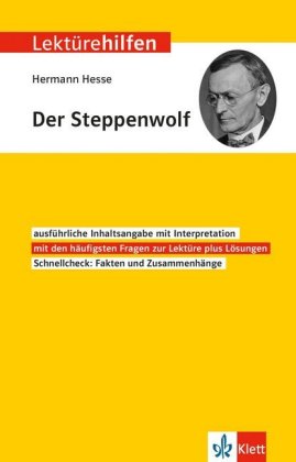 Klett Lektürehilfen Hermann Hesse "Der Steppenwolf"