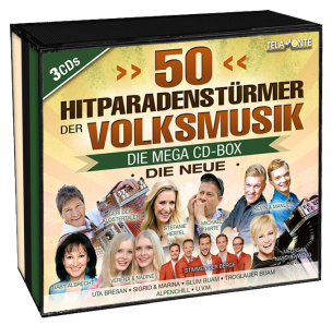 50 Hitparadenstürmer der Volksmusik - Die Mega CD-Box