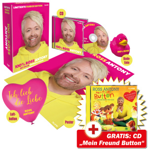 100% Ross Fanbox + GRATIS CD „Mein Freund Button“