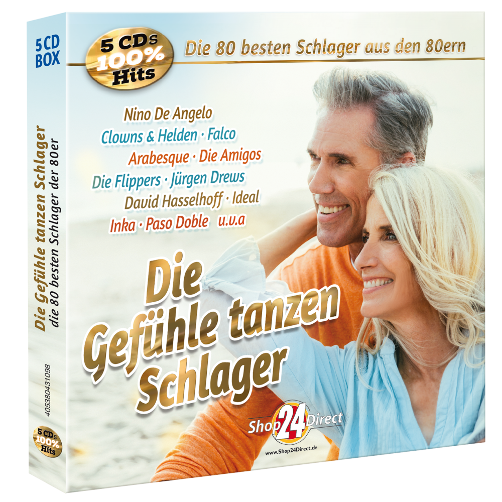 Die Gefühle tanzen Schlager - Die 80 besten Schlager aus den 80ern