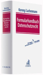 Formularhandbuch Datenschutzrecht