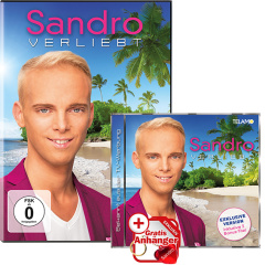 Verliebt EXKLUSIV + Schlüsselanhänger Herz "SANDRO"