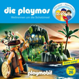 Die Playmos - Piraten-Schatzinsel, 1 Audio-CD