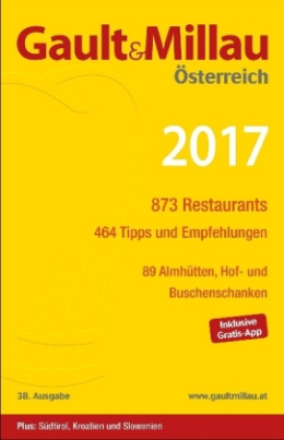 Gault&Millau Österreich 2017,  m. 'Wein, Sekt, Bier und Spirituoasen 2017' und 'Genuss in Österreich 2017' .