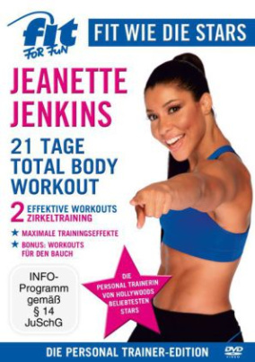 Fit For Fun - Fit Wie Die Stars - Jeanette Jenkins - 21 Tage Total Body Workout, 1 DVD