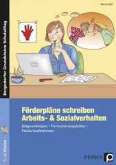 Förderpläne schreiben: Arbeits- & Sozialverhalten, m. CD-ROM