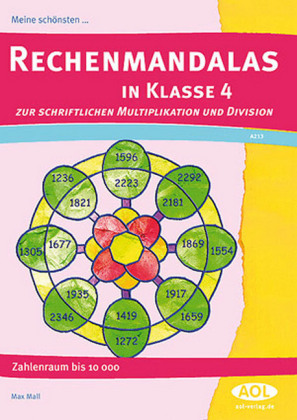 Meine schönsten Rechenmandalas in Klasse 4