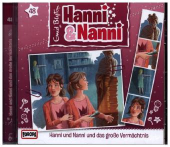 Hanni und Nanni - und das große Vermächtnis, 1 Audio-CD