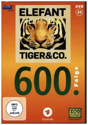 Elefant, Tiger & Co. 39 mit der 600. Folge, 1 DVD. Tl.39