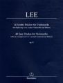 40 leichte Etüden für Violoncello op.70, mit Begleitung eines zweiten Violoncellos (ad libitum). 40 Easy Etudes for Violincello op.70, with an accompaniment of a second Violoncello (ad libitum)