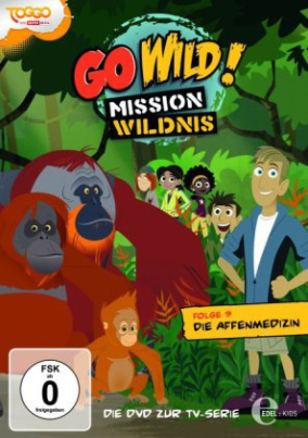 Go Wild! - Mission Wildnis - Affenmedizin, 1 DVD