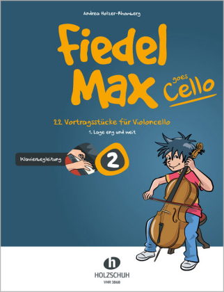 Fiedel-Max Goes Cello, Klavierbegleitung. Bd.2