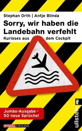 'Sorry, wir haben die Landebahn verfehlt', Jumbo-Ausgabe