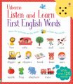 Usborne Listen and Learn First English Words, w. Sound Panel