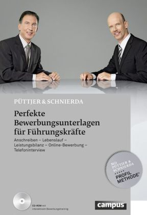 Perfekte Bewerbungsunterlagen für Führungskräfte, m. CD-ROM